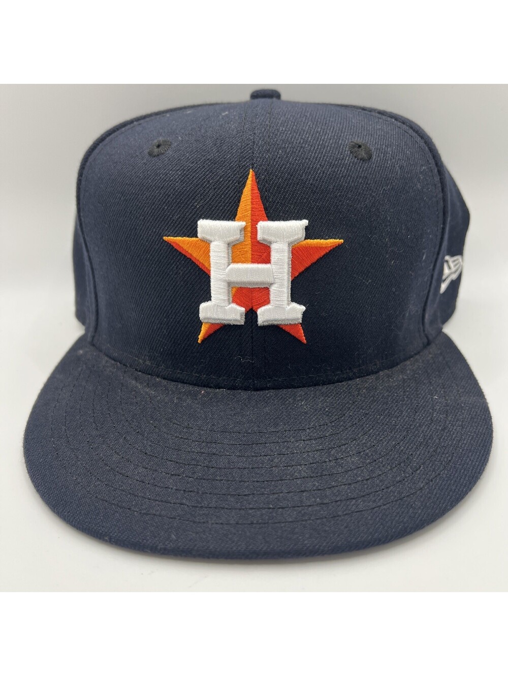 Houston Astros New Era Fitted Hat Cap 7 1/2 Baseball